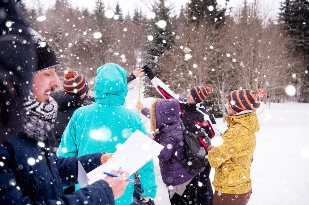 Séminaire montagne groupe neige